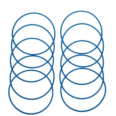 Bedford Precision Parts Bedford Precision Teflon O-Rings 10-Pack - Replacement for Graco 244891 55-2966